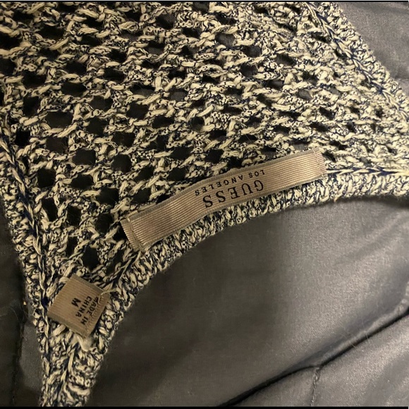 Guess Netted silver Tank top - Picture 2 of 4